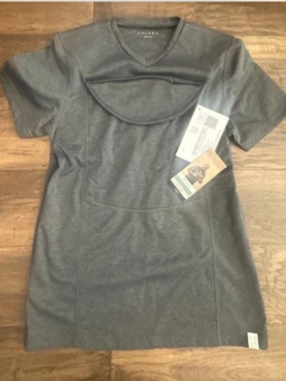 Lalabu The Dad Shirt T-Shirt NEW with tags gray
